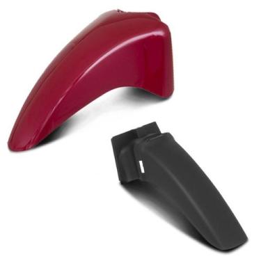 Imagem de Paralama Dianteiro Completo Biz 125 2011 à 2015 - Pro tork, VERMELHO P