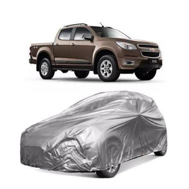 Imagem de Capa Para Cobrir Carro Chevrolet S10 Cabine Dupla Com Forro impermeáve