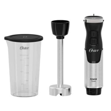Imagem de Mixer Power Black Inox 750W OMIX370 - Oster, 220V