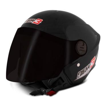 Imagem de Capacete Moto Pro Tork Aberto New Liberty 3 Three Viseira Fumê Diverso