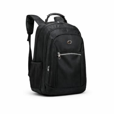 Imagem de Mochila Executiva Premium Notebook 15,6" 19L 4 Bolsos Preta