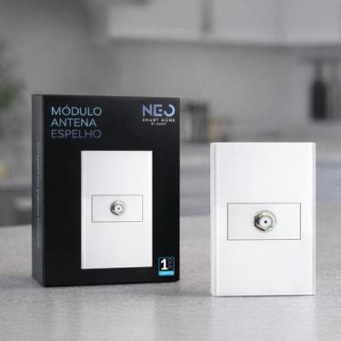 Imagem de Modulo Antena Espelho 4X2 Branco Cod: 291991056 Neo Avant