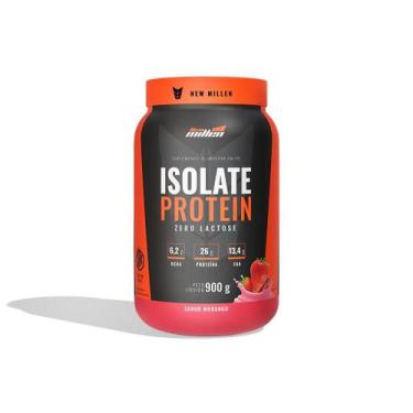 Imagem de Isolate Protein 900g Protéina Isolada da Carne New Millen, Morango