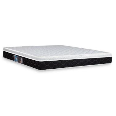 Imagem de Colchão Espuma Montblanc One Face D33 King Branco e Preto Castor - COL