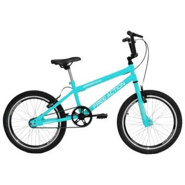 Imagem de Bicicleta Bmx Sts Cross Aro 20 Quadro Aço 1v V-brake Verde Tiffany Free Action