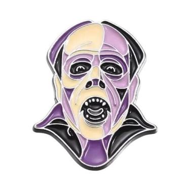 Imagem de Pins De Esmalte De Terror Assustador De Halloween, Broches De Lapela D