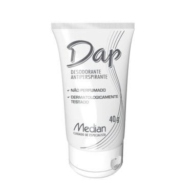 Imagem de Desodorante em Creme Median DAP Antiperspirante Alta Eficácia sem Fragrância para Pele Sensível 40g DAP