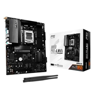 Imagem de Placa Mãe Asrock B850 Pro-A DDR5 Socket AM5 Chipset AMD B850 ATX