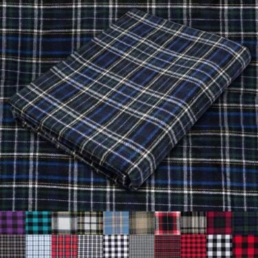 Imagem de Tecido Flanela 100% Algodão Xadrez Tartan 10 Jardas 152 cm - Marca Pró