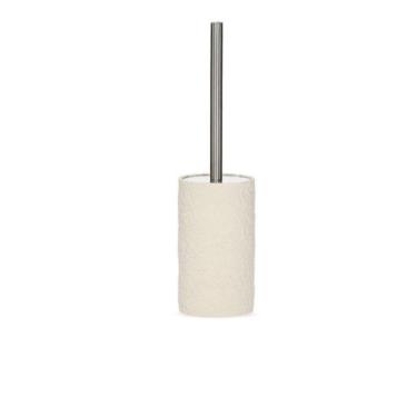 Imagem de Conjunto de Limpeza para Banheiro em Poliresina 9x37CM Escova Sanitária Resistente à Umidade Mart