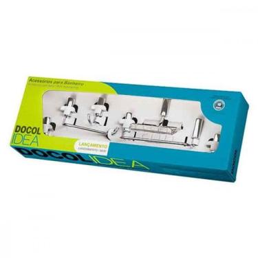 Imagem de Acessorio Wc Docol Metal Cromado Idea 5P 586306