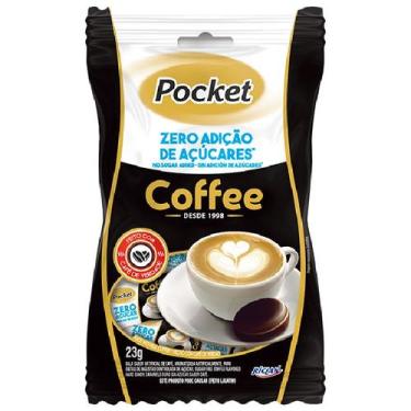 Imagem de Bala Pocket Coffee Zero Açúcar Café Riclan Sachê 23g