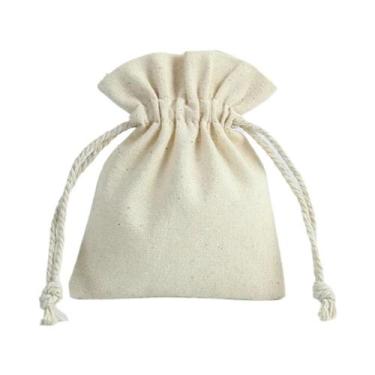 Imagem de Sacos De Presente De Lona De Juta Natural 24 Peças, Bolsas De Estopa E