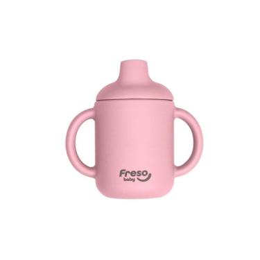 Imagem de Copo de Treinamento com Alças em Silicone 120ml para Bebê Freso Baby C