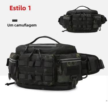 Imagem de Bolsa De Cintura Masculina Para Esportes Ao Ar Livre, Mochila Molle Co