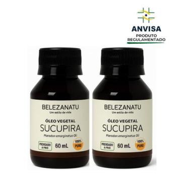 Imagem de Kit 2 Óleos de Sucupira 60ml cada  100 Puro  BelezaNatu