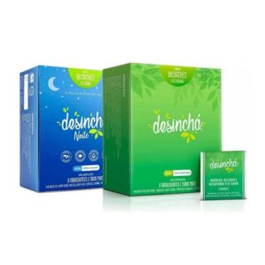 Imagem de KIT Desinchá Dia e Desinchá Noite 120 Sachês