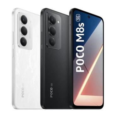 Imagem de Smartphone P0CC0 M8s 5G 256gb 8gb Tela FHD+ DotDisplay 6.9 Câmera 50MP