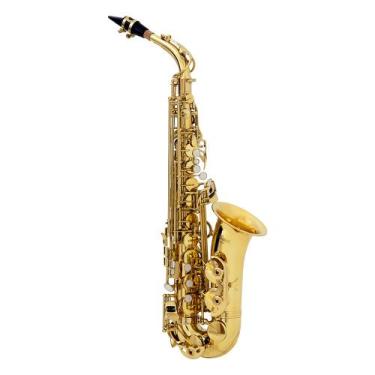 Imagem de Saxofone Alto Vivace VAS101 Laqueado Em Eb Mi Bemol C/Estojo