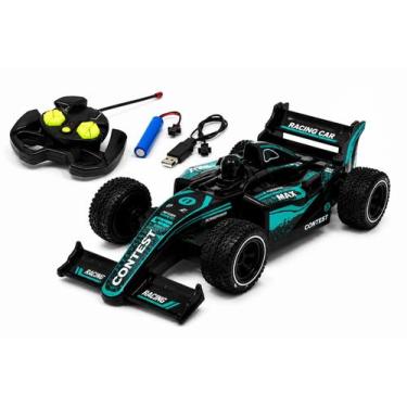 Imagem de Carro Controle Remoto 7 Funções Fórmula 1 Recarregável Com USB - Well 