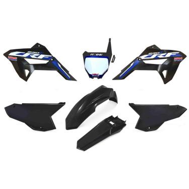 Imagem de Kit Plástico Biker R1de Crf 230 Adesivos Aleta Number Plate