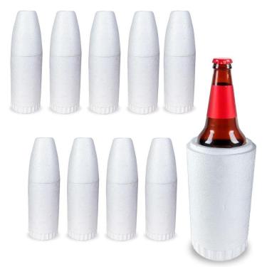 Imagem de Kit C/10 Porta Garrafa Térmica Cerveja 600Ml Grande 35Cm Alt