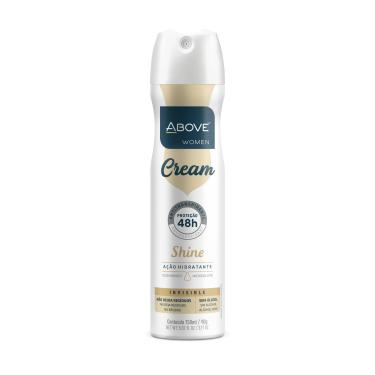 Imagem de Desodorante Above Women Cream Shine Aerossol Antitranspirante 150ml 150ml