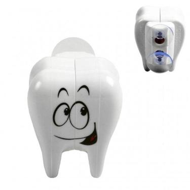Imagem de Porta Escova Infantil Com Ventosa Formato Dente