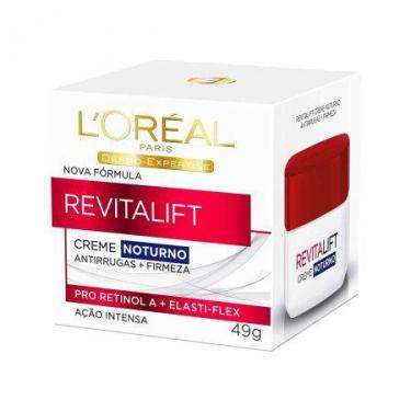 Imagem de L'oréal Creme Facial Antirrugas Revitalift Noturno 49G - Loreal