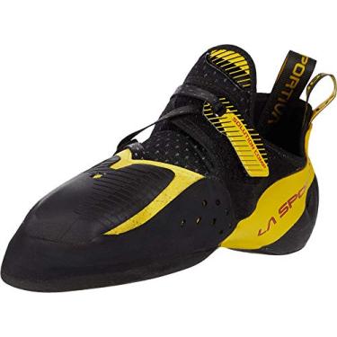Imagem de La Sportiva Tênis de escalada masculino Solution Comp Rock, Black / Yellow, 8.5-9