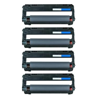 Imagem de Kit 4 Cores Cartucho de Cilindro Dr223cl Tn217 L3210cw I Imp