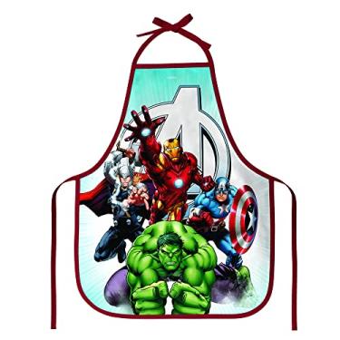 Imagem de Avengers Avental - 3833, Tamanho: 390 mm x 490 mm, Estampado, PVC, Para crianças, Estudantes de artes