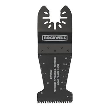 Imagem de Rockwell RW8950.3 Sonicrafter lâmina oscilante multiferramenta de precisão de corte de extremidade de madeira (pacote com 3), 3,5 cm