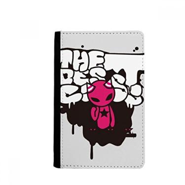 Imagem de Porta-passaporte Universo e Monstro Alienígena Notecase Burse Carteira Capa Cartão, Multicolor