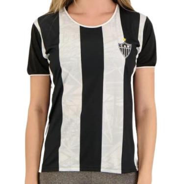 Imagem de Camiseta Atlético Mineiro Feminina Poetry - Braziline