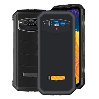 Imagem de KJYFOANI Capa para Doogee V30, à prova de choque, capa de proteção contra quedas de 360°, capa de telefone de silicone macio ultrafino para Doogee V30 (6,6 polegadas) - preta
