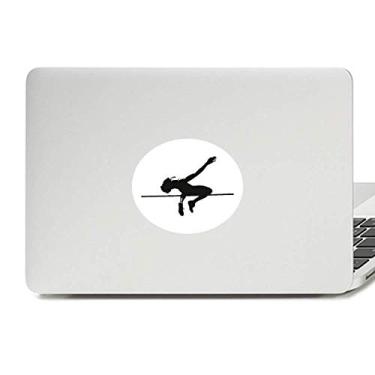 Imagem de Adesivo de notebook com emblema de vinil para educação física e salto alto