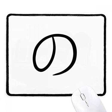 Imagem de Tapete de borracha para jogos japonês Hiragana sem mousepad com borda costurada