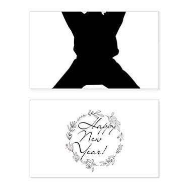 Imagem de China Chinese Shaolin Kung Fu Culture Festival Ano Novo Cartão de felicitações Mensagem de abençoamento Presente