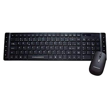 Imagem de Combo Teclado + Mouse Office CM30 Preto Sem Fio Chinamate