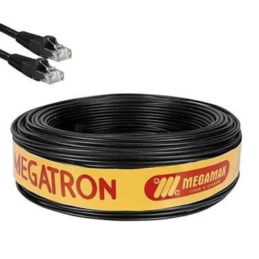 Imagem de Cabo De Rede - 100% Cobre - 60 Metros - Capa Dupla - Blindado - Externo