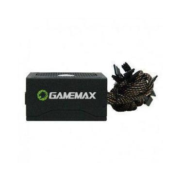 Fonte atx Gamer GM500 80 Plus Bronze 500W Preto - Gamemax em Promoção na  Americanas