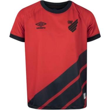 Imagem de Camisa Umbro Masculina Athletico Paranaense 1 2023 Silk-Masculino