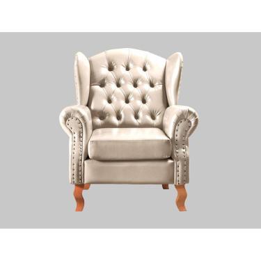 Imagem de Poltrona Imperador Chesterfield Decoração Retrô Vintage