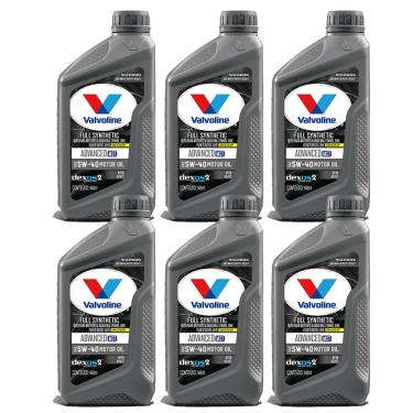 Imagem de 6 Oleo Valvoline Advanced MST 5w40 Dexos 2