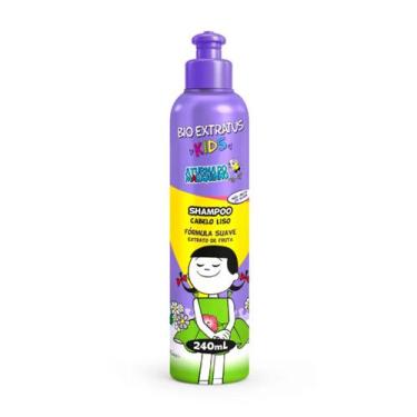 Imagem de Shampoo Cabelo Liso Bio Extratus Kids A Turma Do Maluquinho 240 Ml