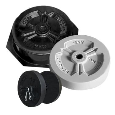 Imagem de Forma Para Fabricação De Anilhas E Halteres Em Cimento AN0401