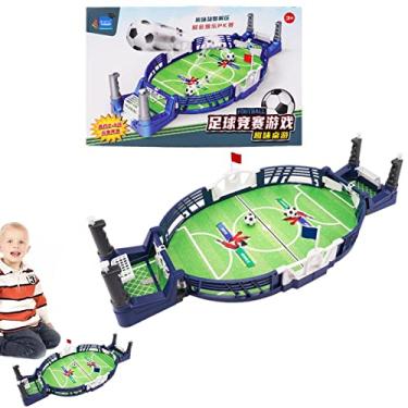 Imagem de Jogo interativo de mesa de futebol,Esportes Tiroteio De Futebol De Mesa Mini Jogo | Jogo de mesa esportivo de mesa de pebolim para adultos, crianças, família, diversão noturna Hersil