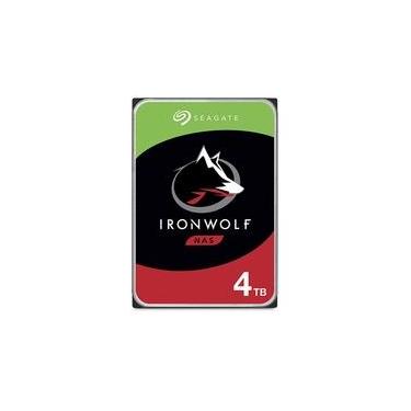 Imagem de HD Seagate IronWolf, NAS, 4TB, 3.5', Cache 256MB, 5400RPM, SATA - ST4000VN006