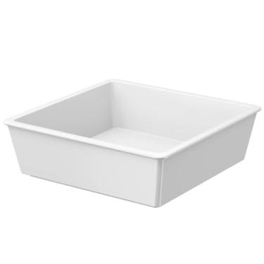 Imagem de Travessa Pequena Uno, 230ml, 10,7 x 10,7 x 3,4 cm, Branco, Coza